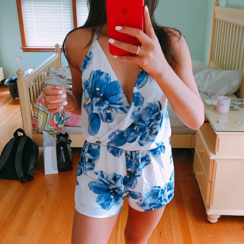 Floral Romper from These Three Boutique